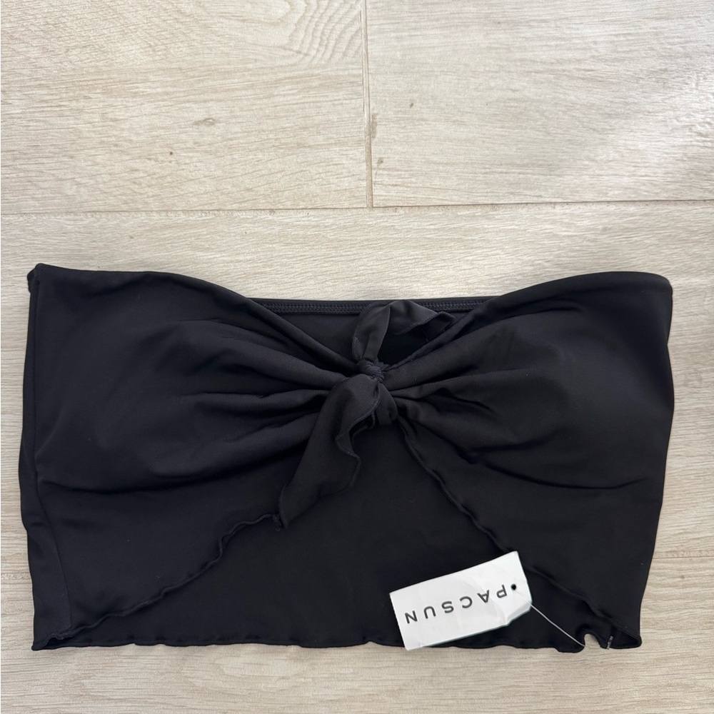 NWT Front Tie Bikini Pacsun Bandeau Top